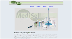 Desktop Screenshot of medisell.biz